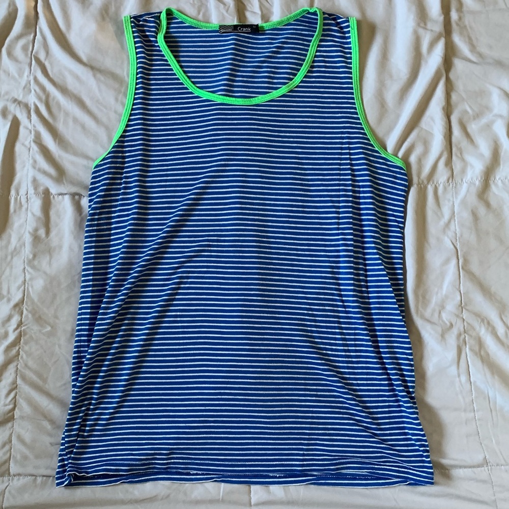 Crank Summer Time Stripped tank top